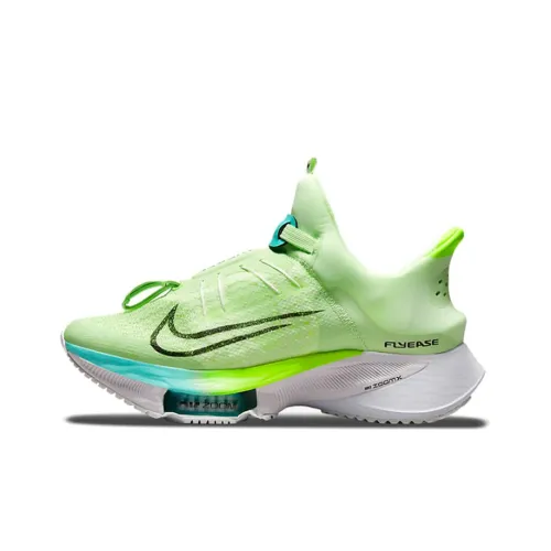 Nike Air Zoom Tempo Next% Running Shoes Women's Low-Top Neon Green