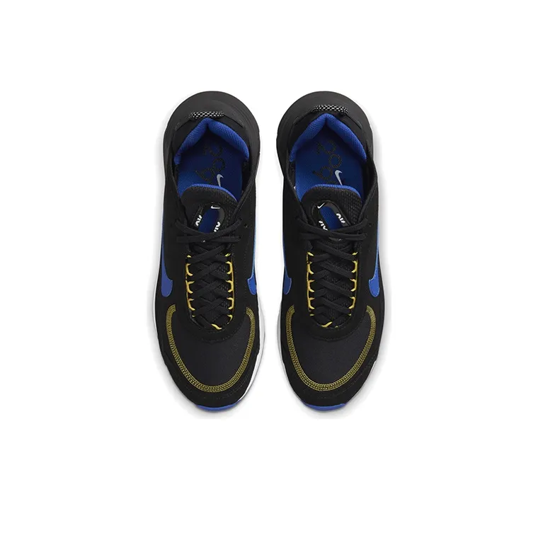 Nike Air Max 2090 Running Shoes Men Low Top Black/Yellow/Blue-3
