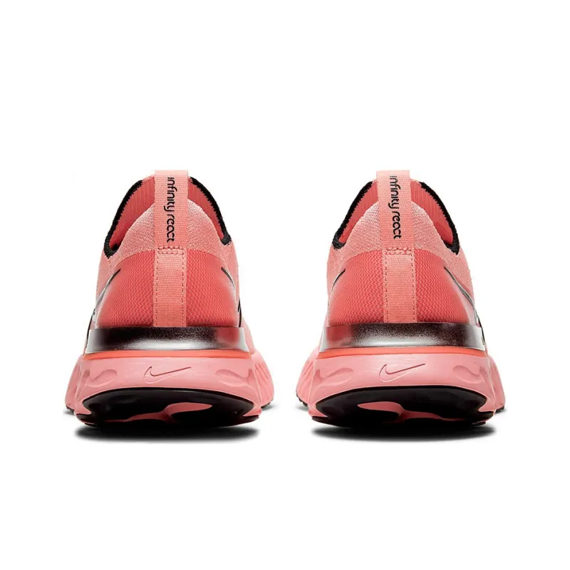 Nike React Infinity Run Flyknit Light Salmon Red Women's-4