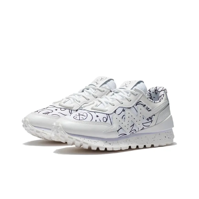 DFT LiNing 001 Wade Anti Slip Wear Resistant Low Top Sports Casual Shoes Women's White Black-2