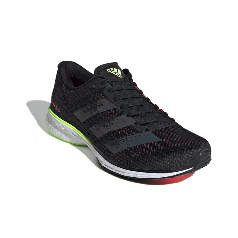 Adidas Adizero Adios 5 Black Signal Green-2