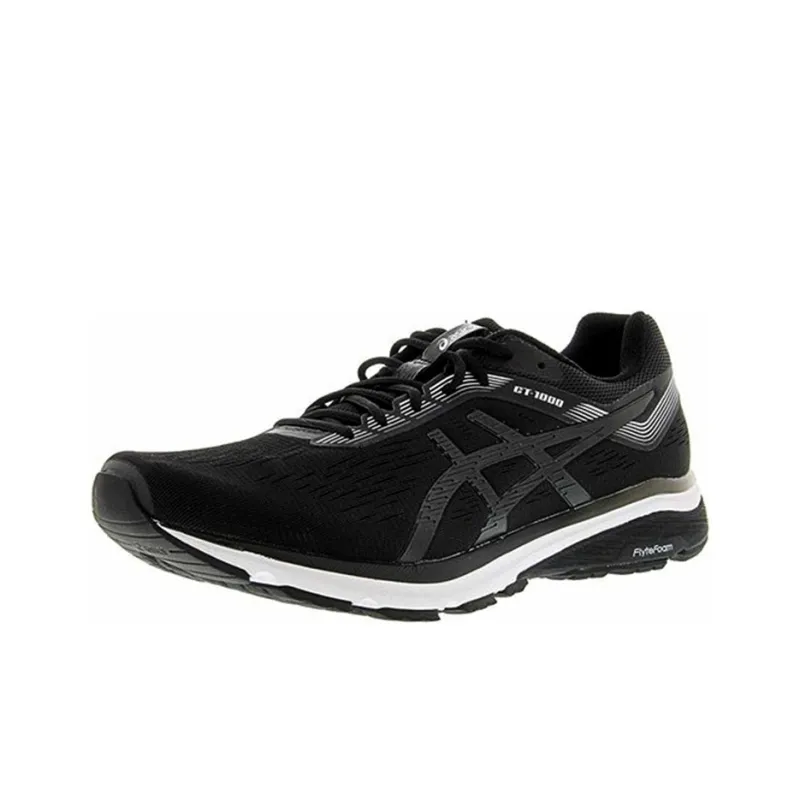 Asics GT-1000 7 Wear-Resistant Low-Top Running Shoes Men's Black-2