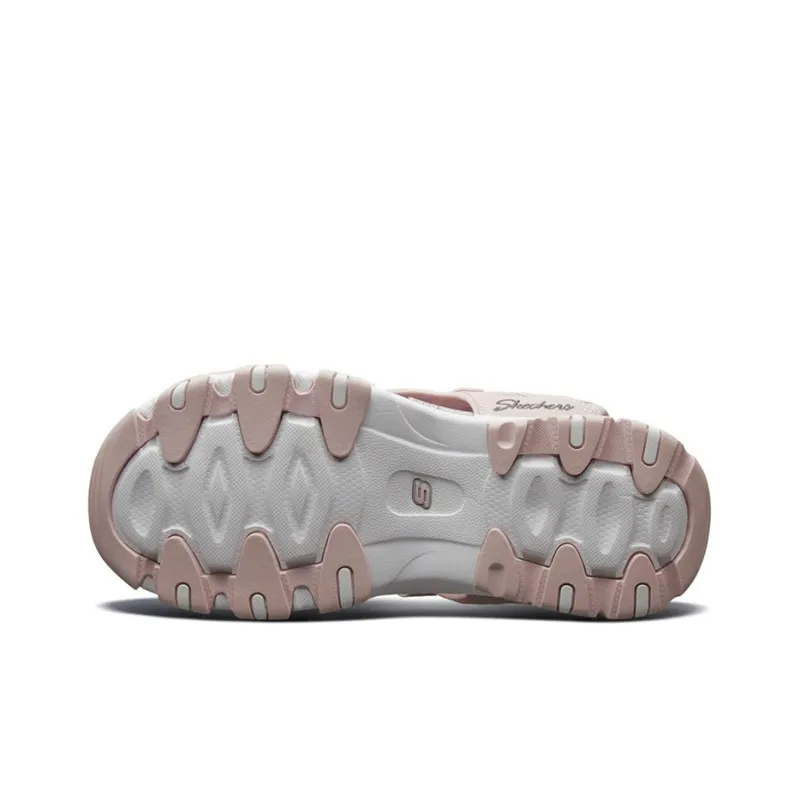 Skechers D'LITES 2.0 Beach Sandals Women's Pink-4