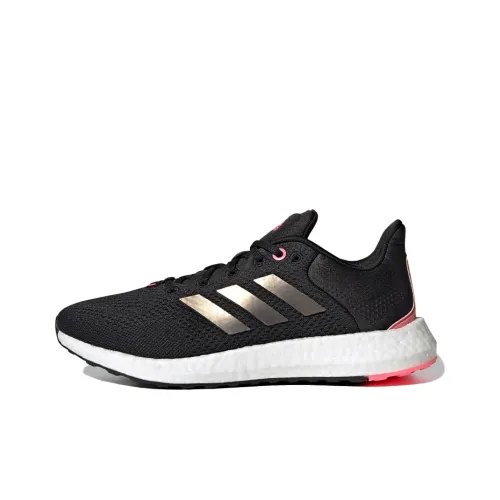 Adidas Pure Boost 21 Running Shoes Women's Low-Top Black/Pink