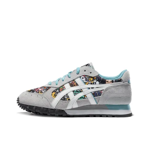 Onitsuka Tiger Colorado Series Running Shoes Women's Low-Top Gray/Blue/White/Red/Black