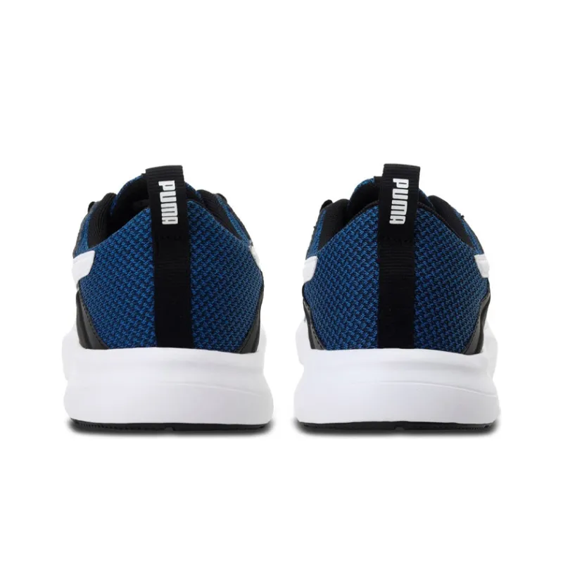 PUMA Styron IDP SoftFoam Breathable Low-Top Running Shoes Men's Blue Black Patchwork-3