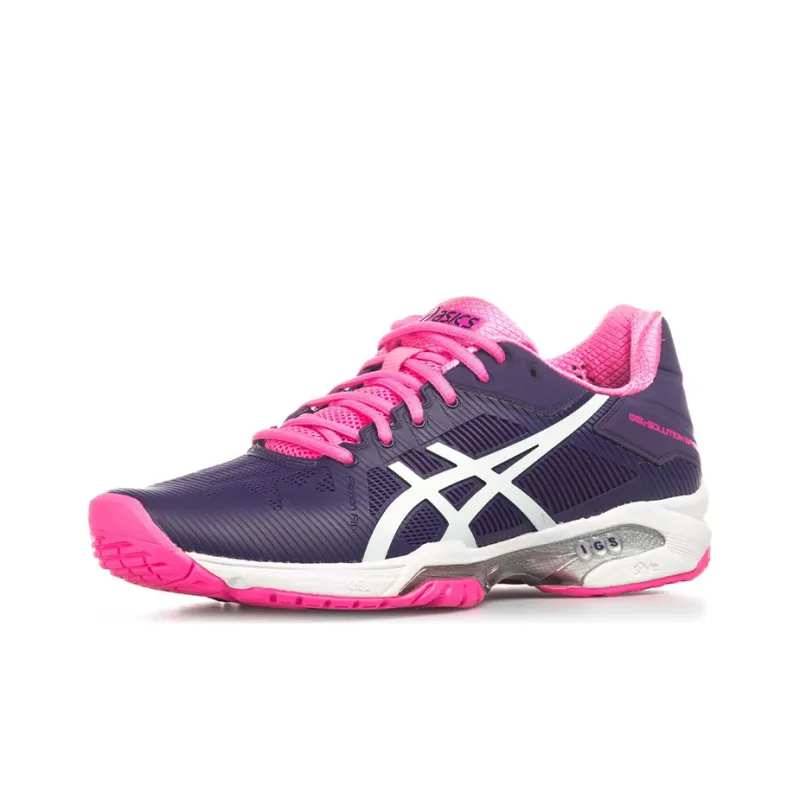 Asics Gel-Solution Speed 3 Running Shoes Women's Low-Top Purple/Pink-2
