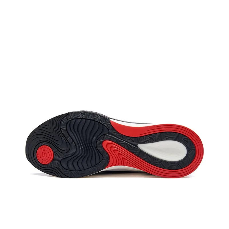 361° Rain Screen 5.0 Cushioning, Slip Resistant, And Abrasion Resistant Low Top Running Shoes Red-4