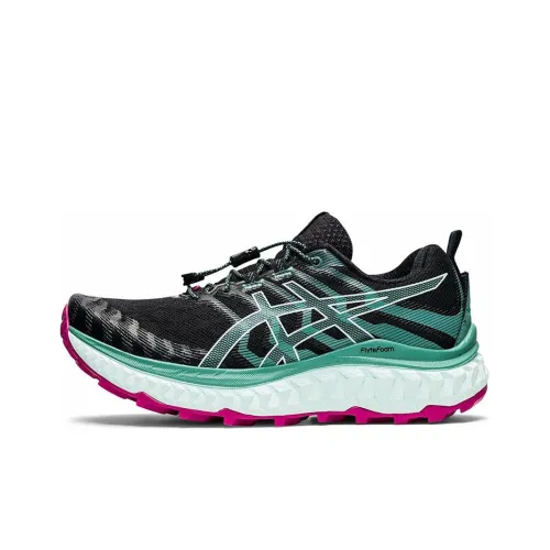 Asics Gel-Trabuco Max Running Shoes Women's Low-Top Black/Green