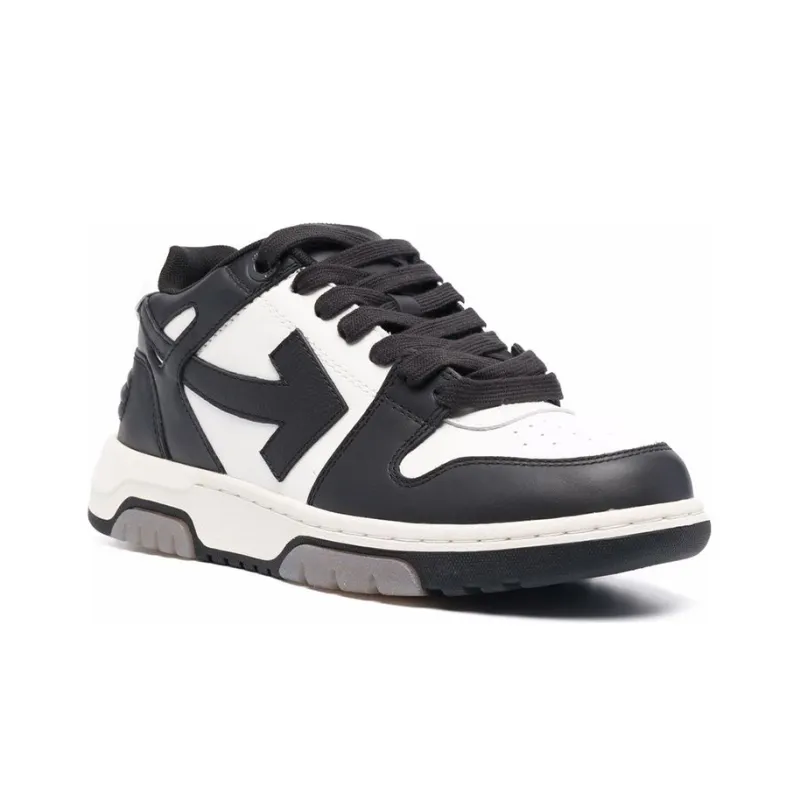 OFF WHITE Out Of Office Low Top Sneaker 'Black White'-2