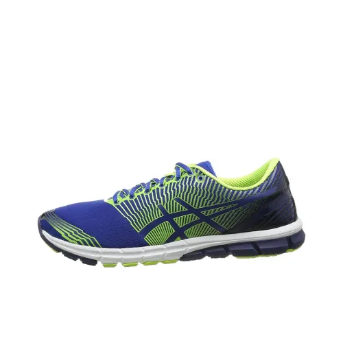 Asics Gel-Lyte33 3 Wear-Resistant Low-Top Running Shoes Men's Blue Yellow