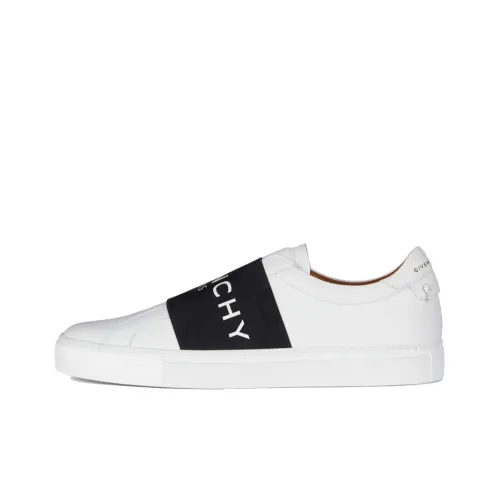 Givenchy Leather Webbing White Black