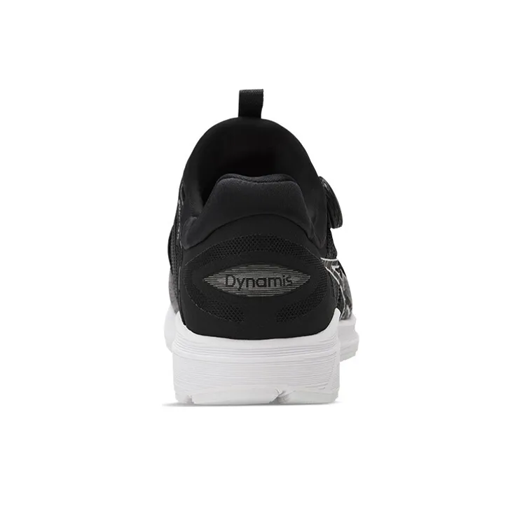 Asics Dynamis Wear resistant And Waterproof Low Top Running Shoes Men's Black White-4