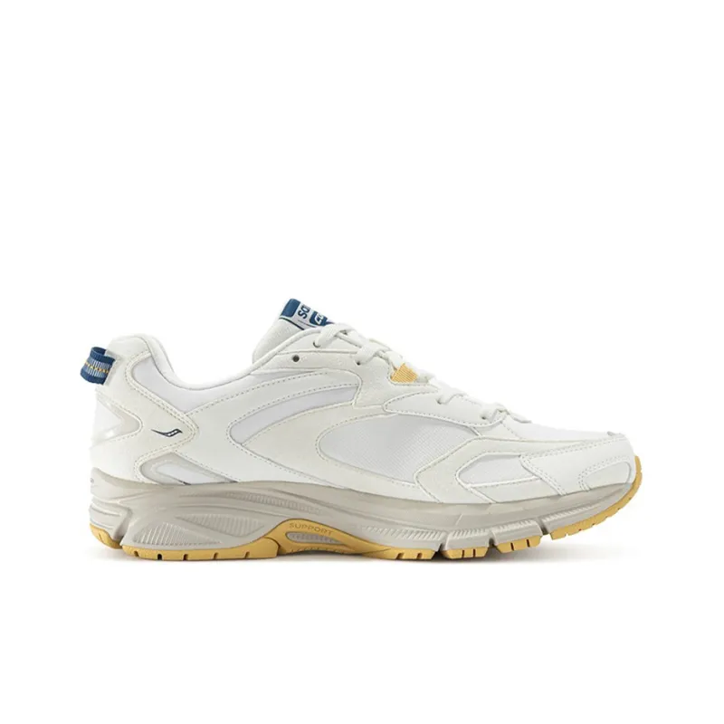 Saucony Cohesion 9 Cushioned Anti Slip And Wear Resistant Lightweight Low Top Running Shoes Unisex Ecru-1