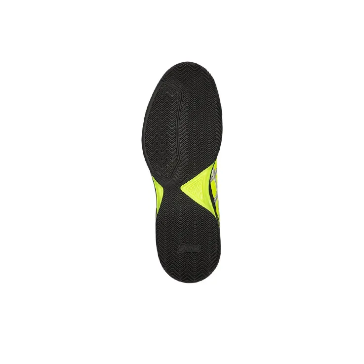Asics Gel-Padel Exclusive 5 Tennis Shoes Men Low-Top Neon Yellow/Black-5