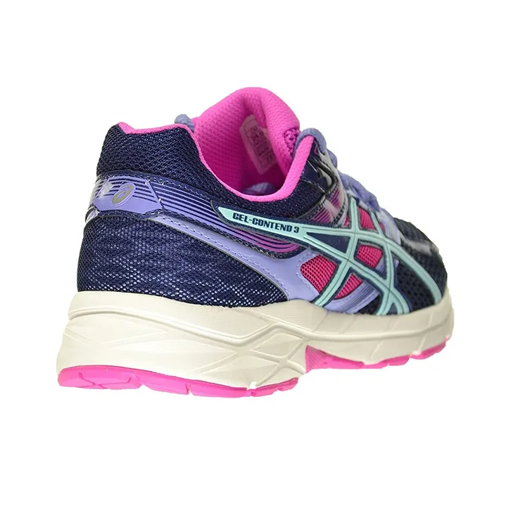 Asics Gel-Contend 3 Running Shoes Women's Low-Top Blue/Pink-3