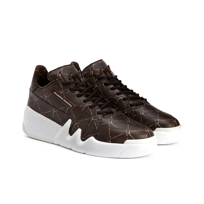 Giuseppe Zanotti/GZ Talon Low Top Skateboard Shoes Men's Brown-1