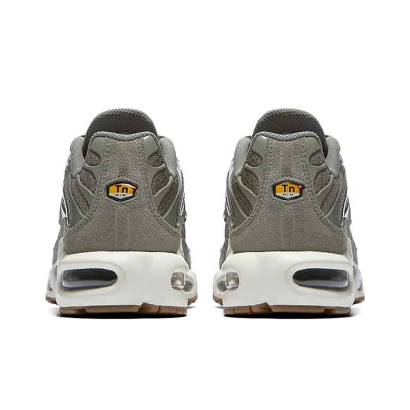 Nike Air Max Plus Running Shoes Women's Low-Top Dark Gray/Vintage Green-4