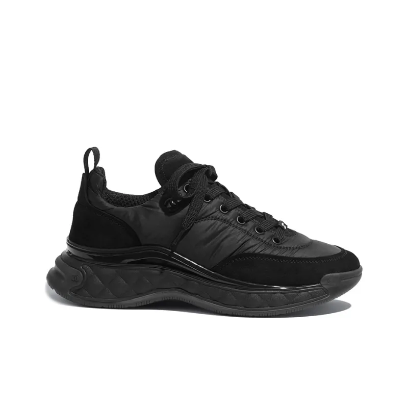 CHANEL Cushioned Slip Resistant Low Top Casual Shoes Women's Black-1