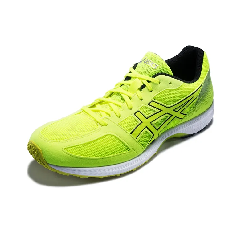 Asics Anti-Slip And Wear-Resistant Breathable Low-Top Running Shoes Men's Yellow-2