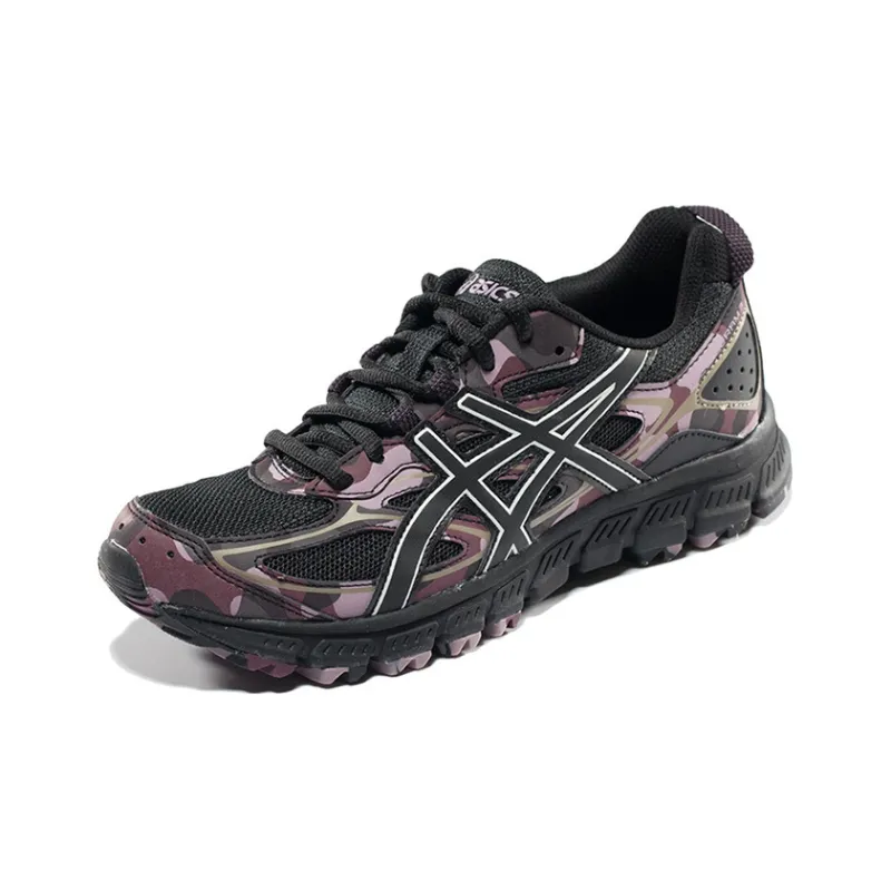 Asics Gel-Scram 3 Low-Top Running Shoes Women's Black Pink-2