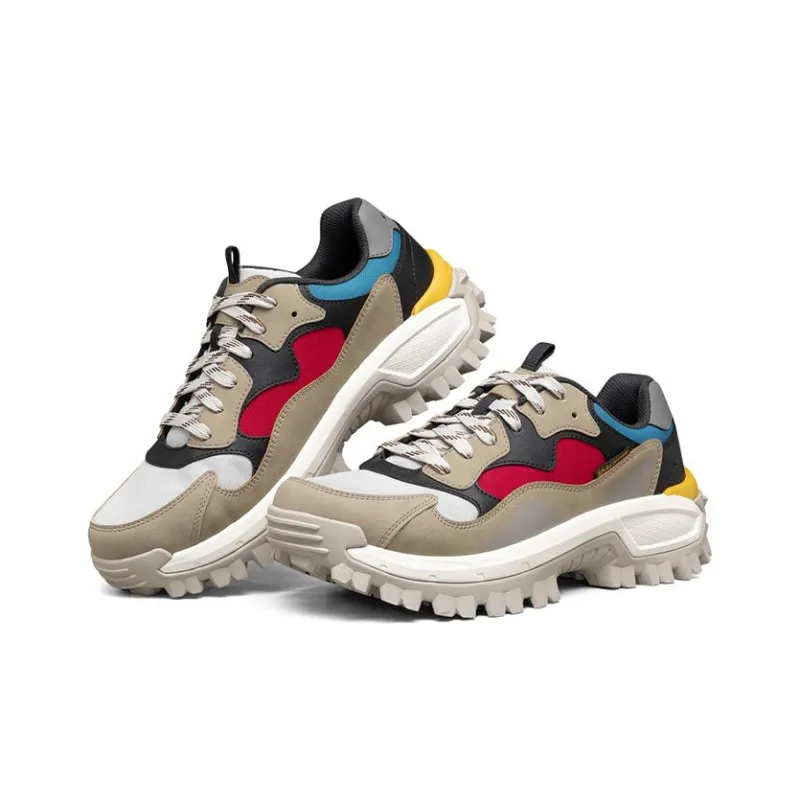 Skechers Trekson Low Top Brown/Red/Blue-2