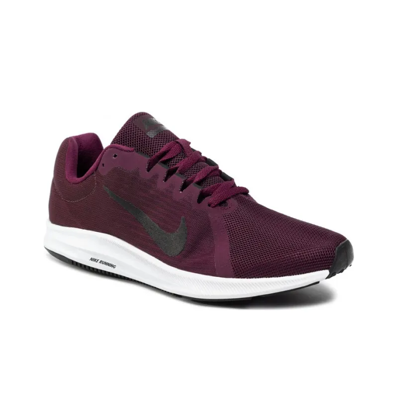 Nike Downshifter 8 Running Shoes Women's Low Top Burgundy/White-2