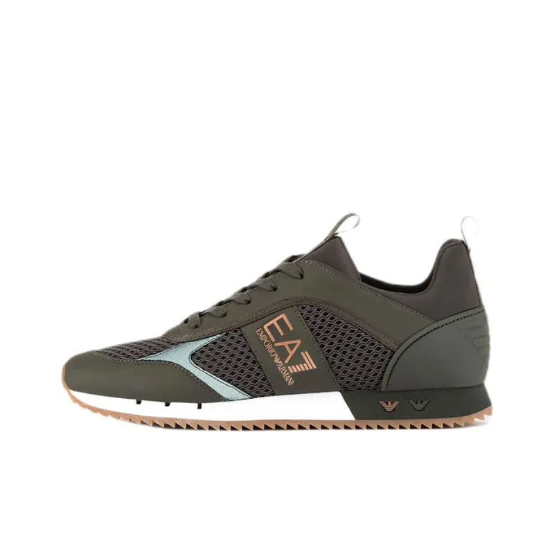 EMPORIO ARMANI Low Top Casual Shoes Unisex Green-0