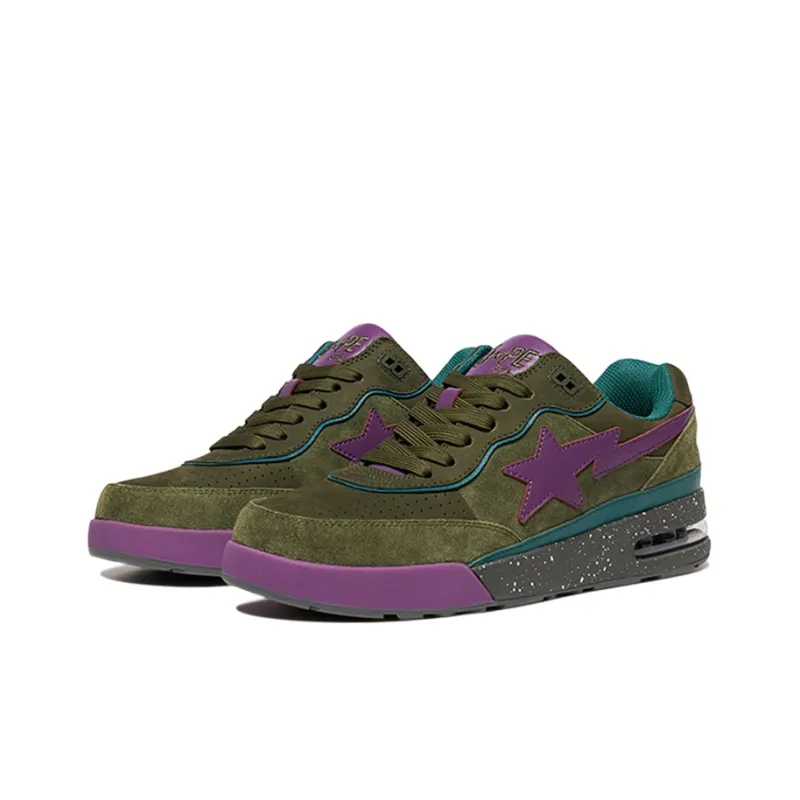 A BATHING APE ROAD STA Green-2
