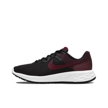 Nike Revolution 6 Next Nature Low Top Black/Red Women's