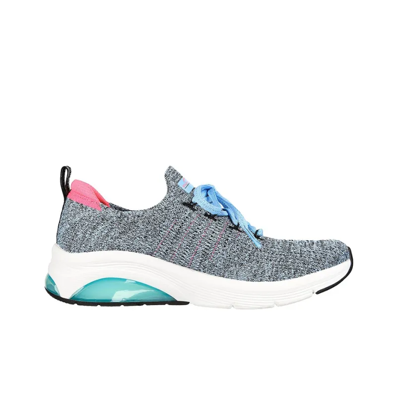 Skechers SKECH-AIR EXTREME 2.0 Anti-Slip Wear-Resistant Low-Top Running Shoes Women's Gray Blue-1
