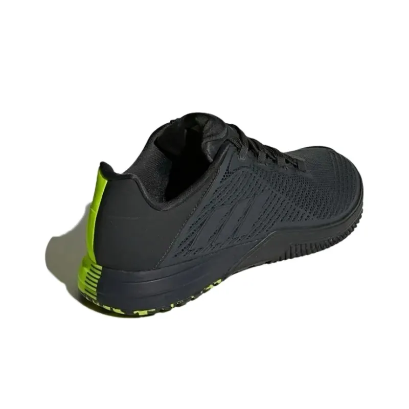 Adidas Crazypower Crazypower Tr Cushioning Wear-Resistant Low-Top Running Shoes Men's Black Green-3