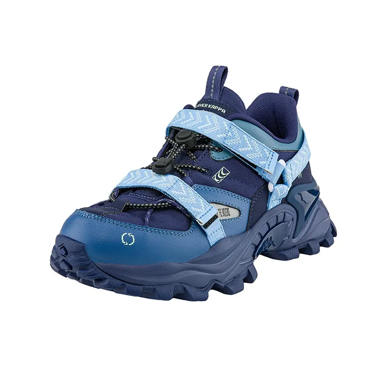 Kappa Gamer DJ Anti Slip Wear Resistant Low Top Casual Shoes Unisex Medium Antique Blue-1