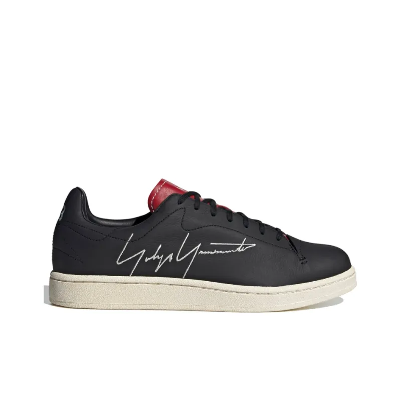 Adidas Y 3 Yohji Court Black Red-1
