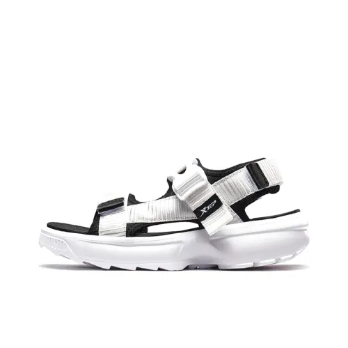 XTEP Beach Sandals Women's White/Black