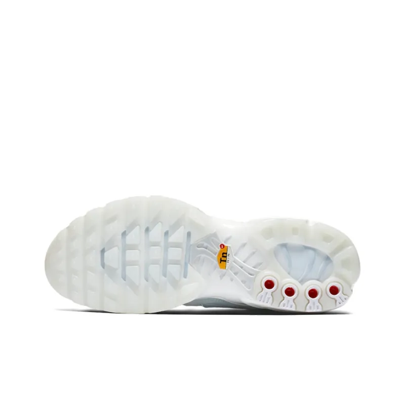 Nike Air Max Plus Cushioned Slip Resistant Low Top Air Cushion Running Shoes Women's Ice Blue-5