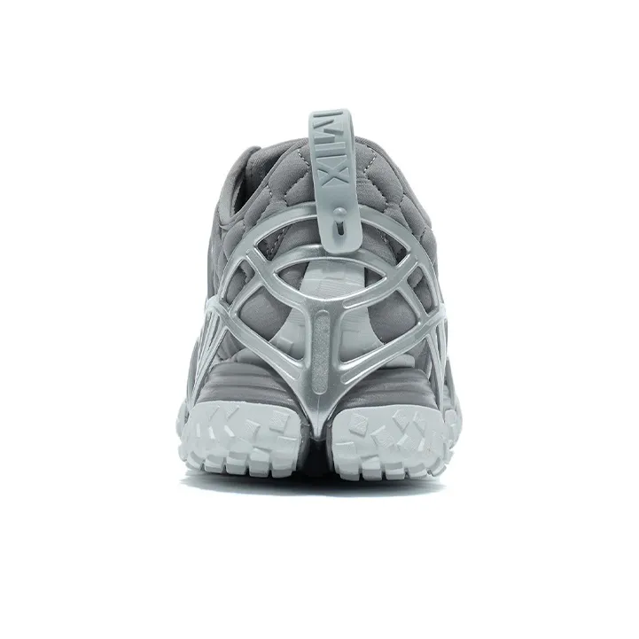 LiNing Cushioning Anti Slip Wear Resistant Coverage Support Lightweight Low Top Running Shoes Men's Shark Gray-3