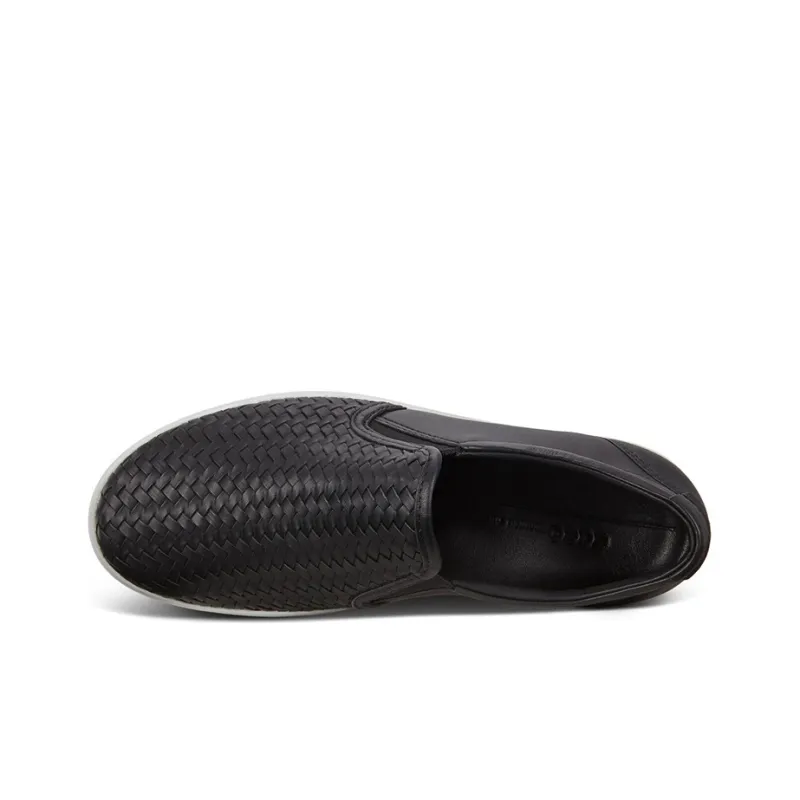 Ecco Soft 7 Skateboard Shoes Women's Low-Top Black-2
