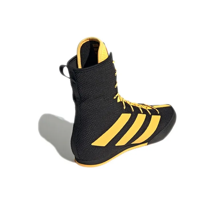 Adidas Box Hog 3 Cozy Wear Resistant Black Yellow 'Black Yellow'-3