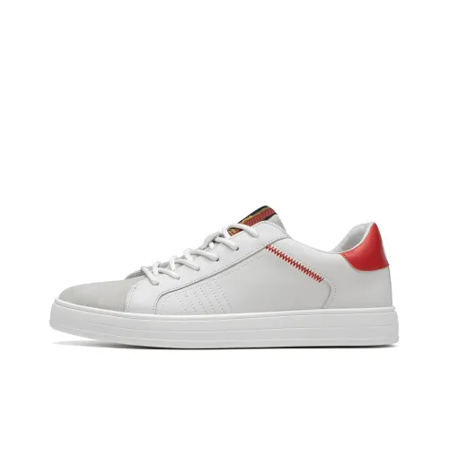 Roberta Di Camerino Skateboard Shoes Men Low-Top White/Red