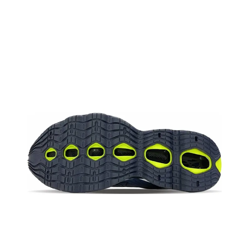 Mizuno Wave X 10 Shock Absorption Non Slip Wear resistant Low Tops White Green 'Black Yellow Blue'-3