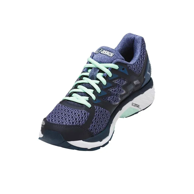 Asics GT-3000 5 Durable Breathable Low-Top Running Shoes Women's Bluemint Green-3