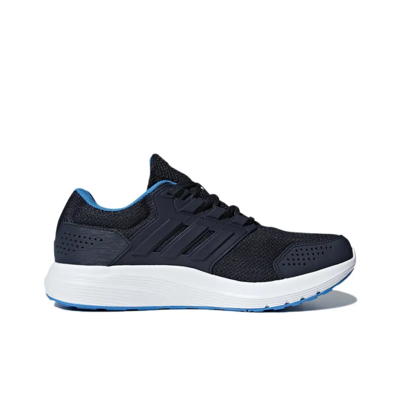 Adidas Galaxy 4 Wear-Resistant Low-Top Running Shoes Men's Navy Blue-1