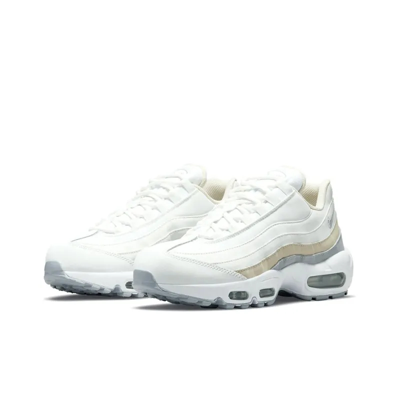 Nike Air Max 95 White Beige Grey Women's-2