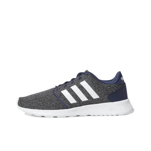 Adidas Cloudfoam Qt Racer Running Shoes Women's Low-Top Gray/Blue