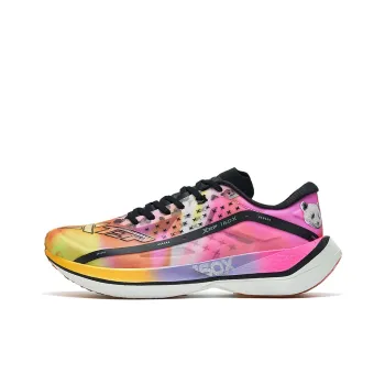 XTEP 160X 2.0   Changsha Running Shoes Women's Low Top New Neon Orange/Fluorescent Enchanting Red/Black