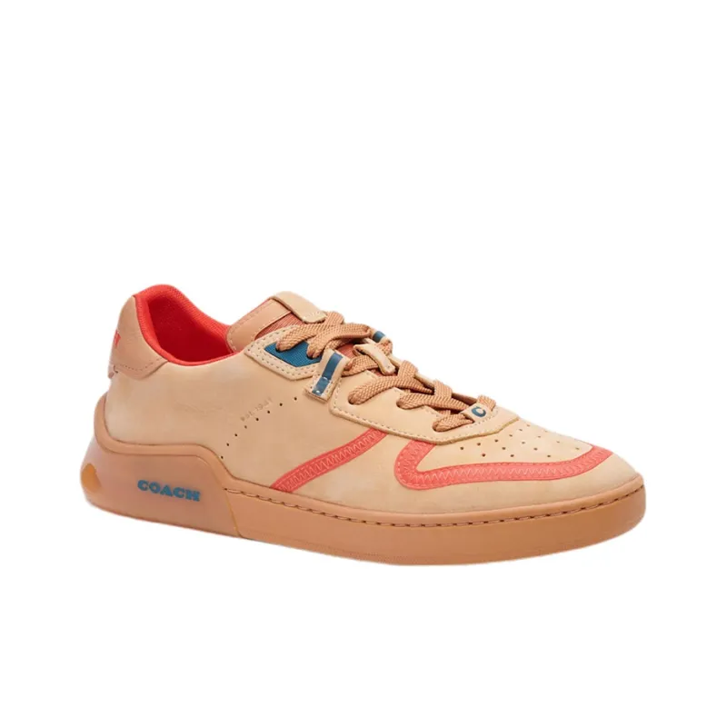 COACH CitySole COURT Low Top Stylish Skateboarding Shoes Men's Flesh Pink-2