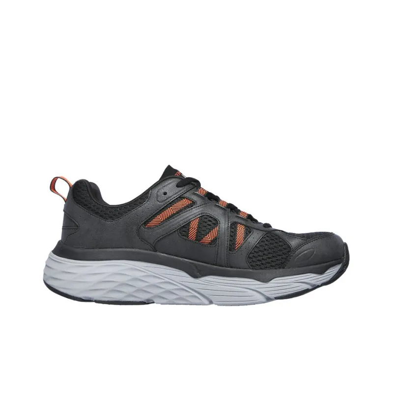 Skechers Max Cushioning Elite - Routine Low-Top Running Shoes Men's Black-1
