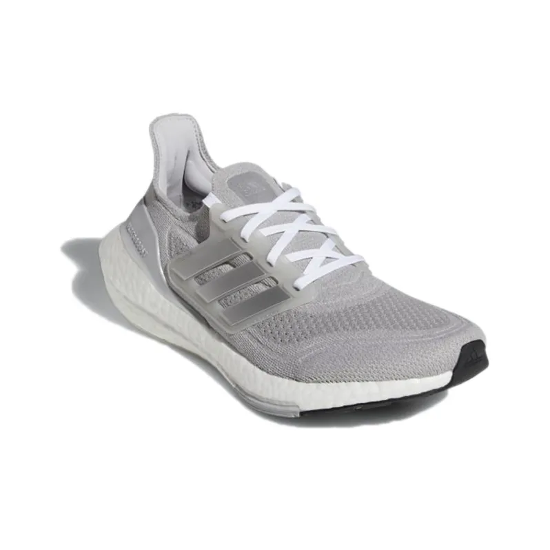 Adidas UltraBoost 21 'Grey Silver Metallic' Women's-2