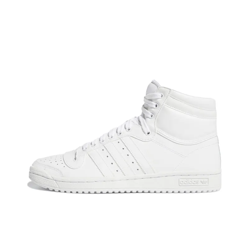 Adidas Top Ten High Triple White-0